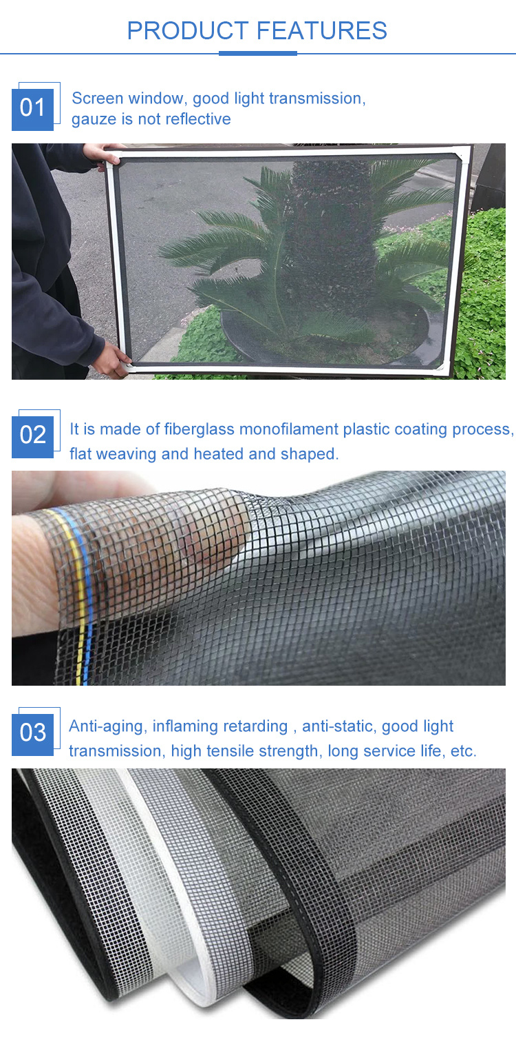 Fiberglass Insect Fly Mosquito Net Door Mesh Screen