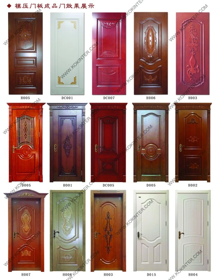 Single Barn Door Mould Door Solid Wood Door PVC Door