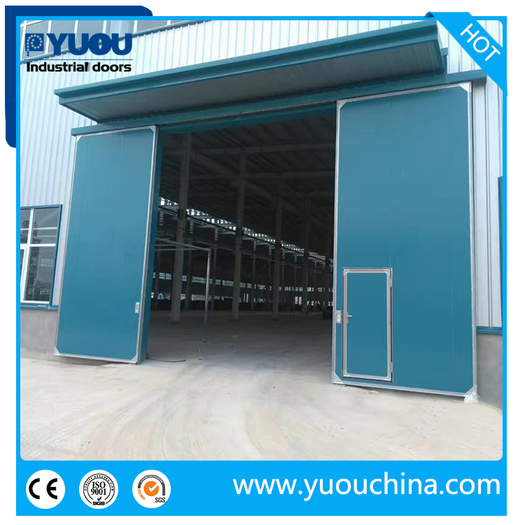 Industrial Sliding Door Sandwich Panel Sliding Door