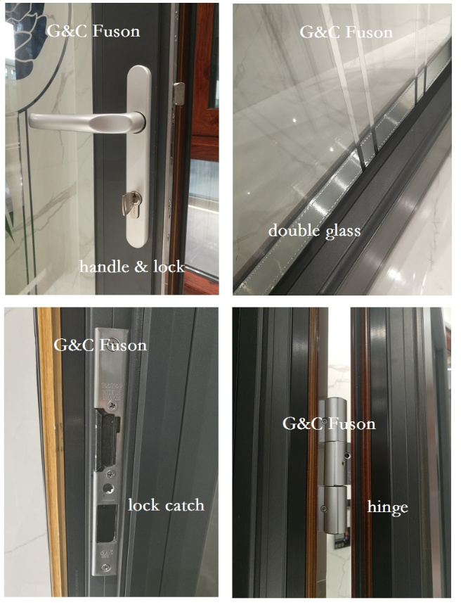 Swing Door, Folding Door, Bi-Folding, Casement Door Made in Guangzhou