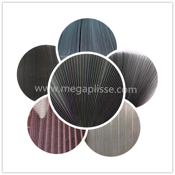 Retractable Screen Mesh 20*20 Polyester Pleated Mesh