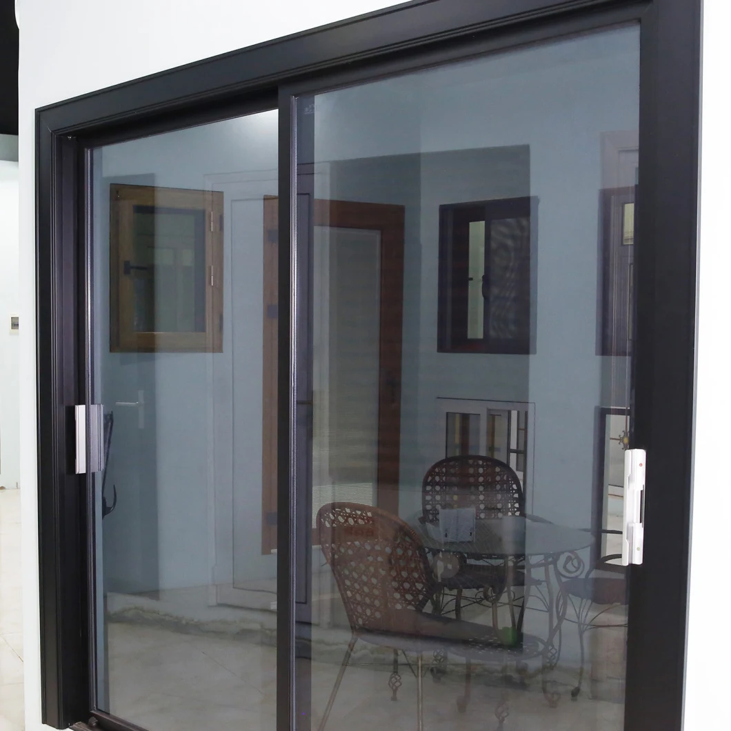 Soundproof Standard Size Glass Profile Aluminium Bifold Window and Door Folding Windows and Door Folding Screen