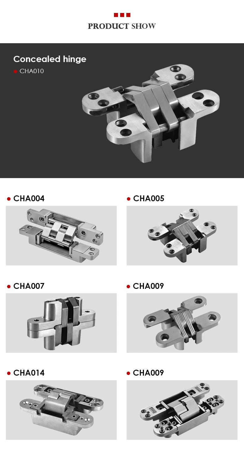 Zinc Alloy Heavy Concealed Hinge Door Hinge Hidden Door Hinge