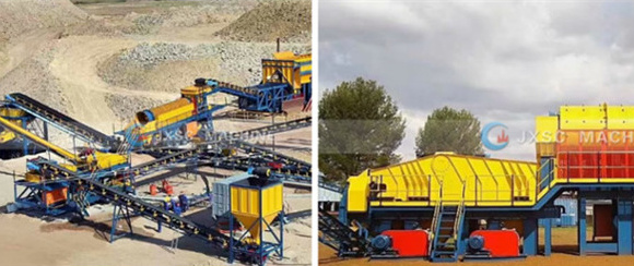 Alluvial Gold Trommel Screen Mining Equipment for Sale