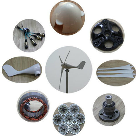 Small 300W 12V/24V Wind Power Generator/ Wind Turbine /Wind Mill for Boat