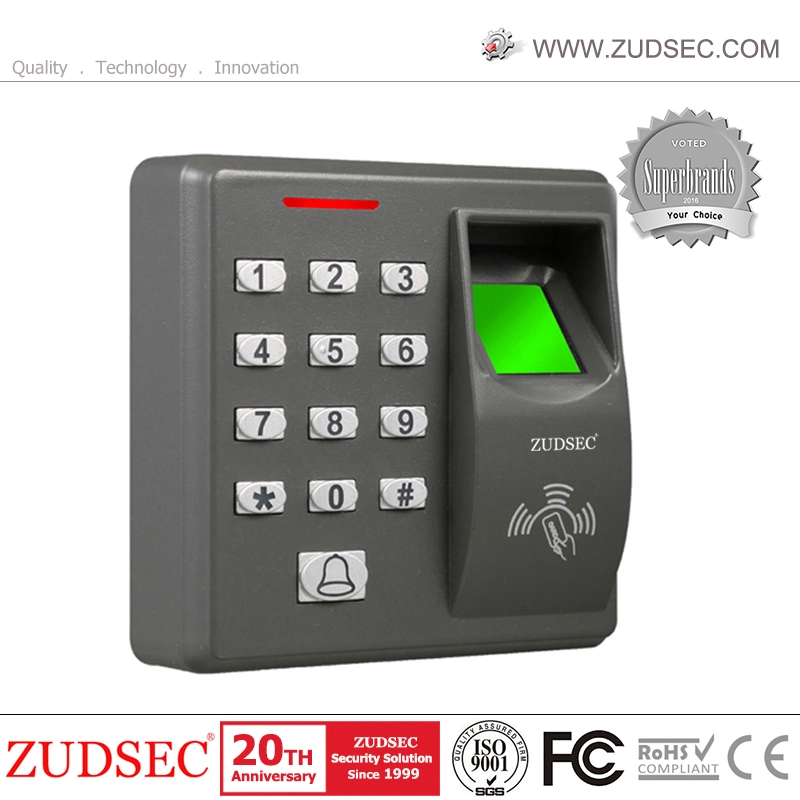 Touch Screen Single Door Access Control Systems Keypad Two LED Color RFID Access Controller