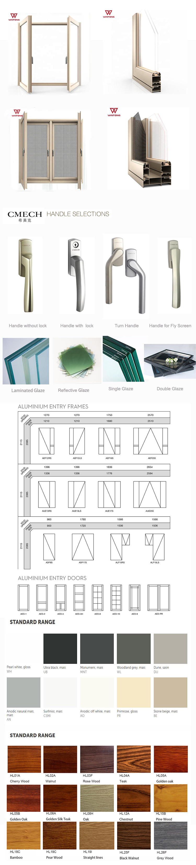 Aluminium French Window Mosquito Net French Window Grill Design Glass Window