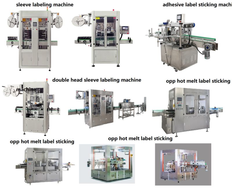 Automatic Bottle Cap Shrink Labeling Applicator