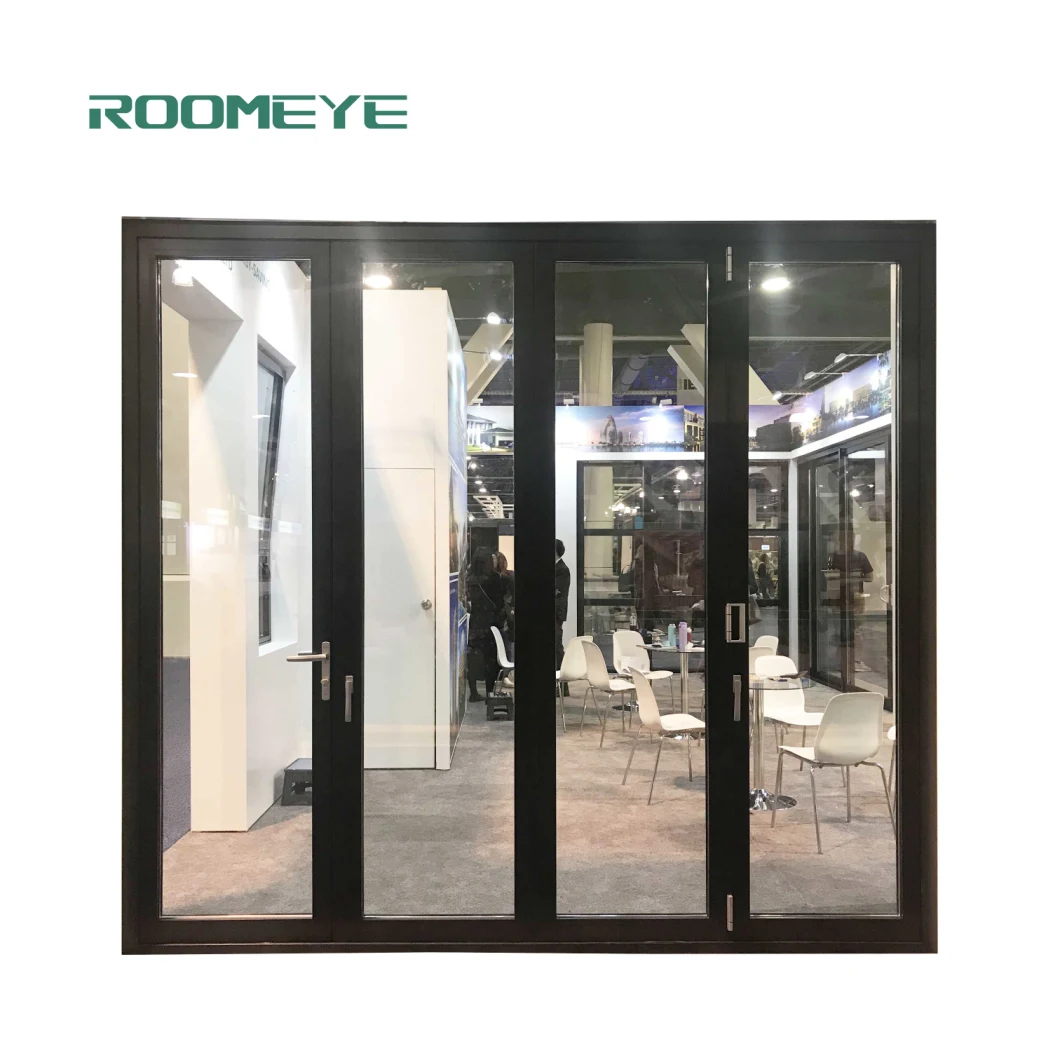 Aluminum Thermal Break Bi Folding Door Patio Door Stacking Door Casement Swing Door with As2047, Nfrc