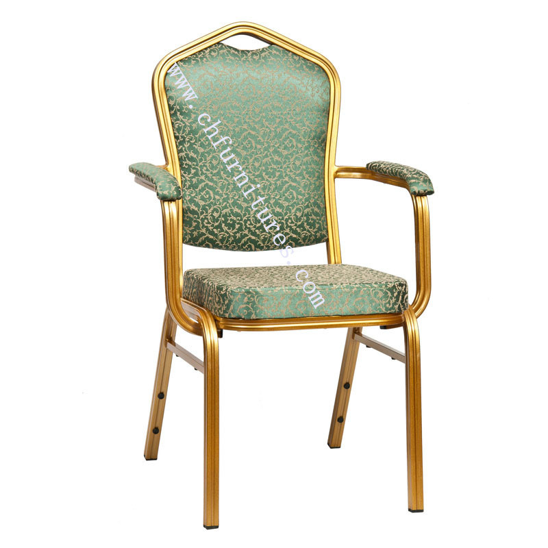 Rolling Back Hotel Chairs with Thick Arms (YC-D101)