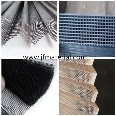 Polyester Plested Insect Mesh/Fiberglass Fly Window Screen/ PE/PP Pleated Mosquito Screen