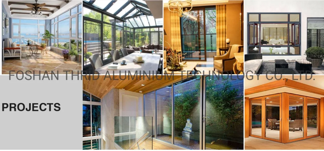 Aluminium Fly Screen Door/Double Glazed Aluminium Windows and Doors Comply with Australian Standards