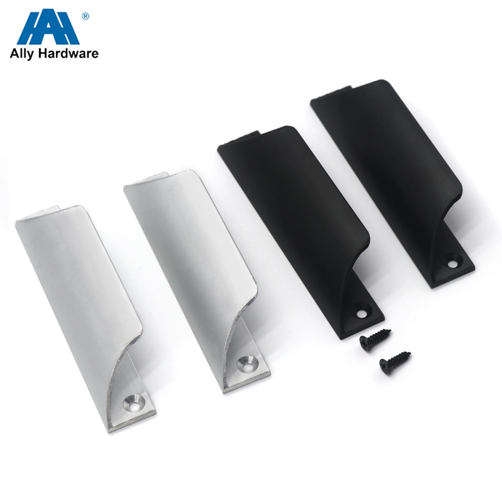 Pull Aluminum Profile Hidden Door Handle for Kitchen Cabinet Door