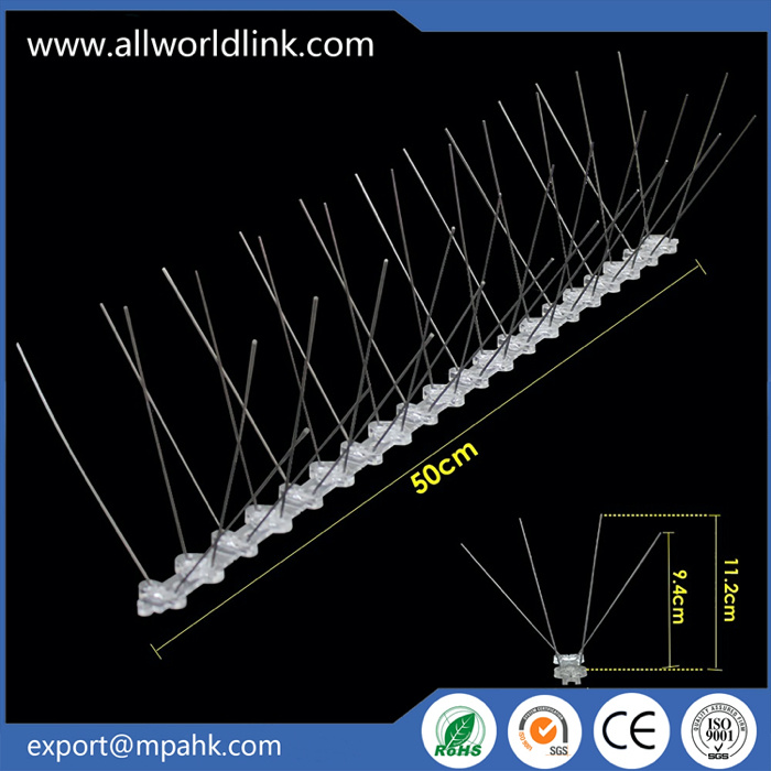 Retractable Anti-Bird Thorn Retractable Anti-Bird Spikes Stainless Steel Bird Spike
