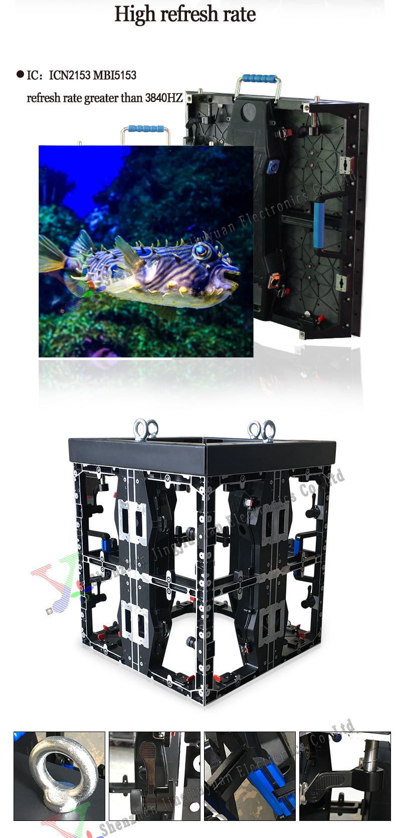 Indoor P2.5 P3 P3.91 Full Color Soft/Flexible/ LED Display/LED Screen for Advertising