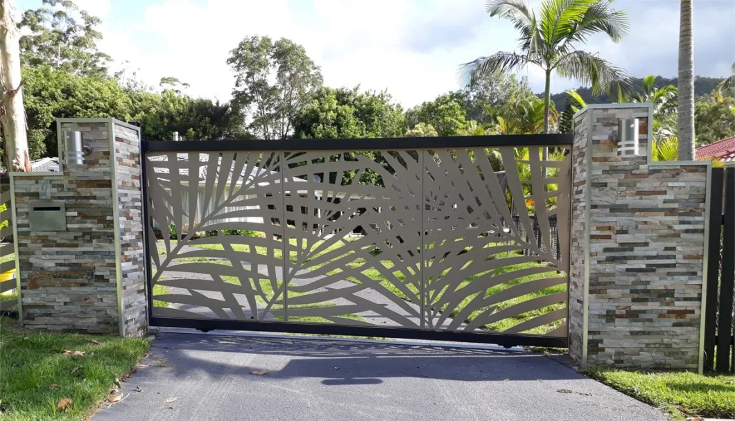 OEM Laser Cut Metal Screens Privacy Metal Outdoor Garden Art Metal Screens Panels Steel Decorative Screen