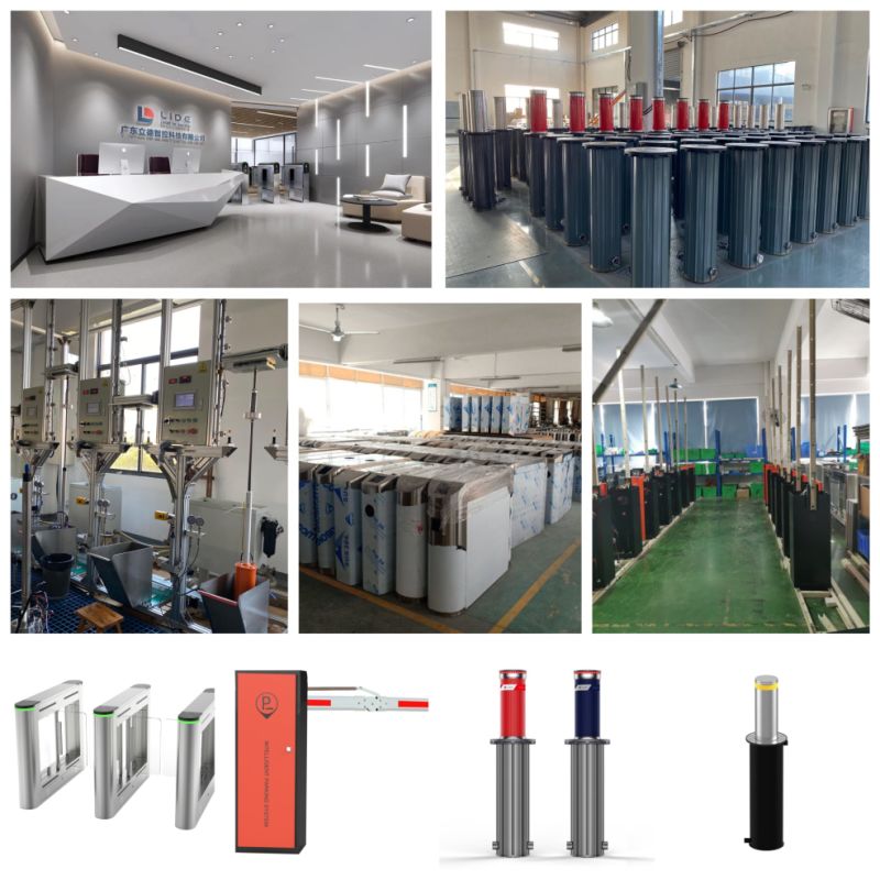 Automatic Pneumatic Hydraulic Electric Rising Retractable Bollards for Access Control