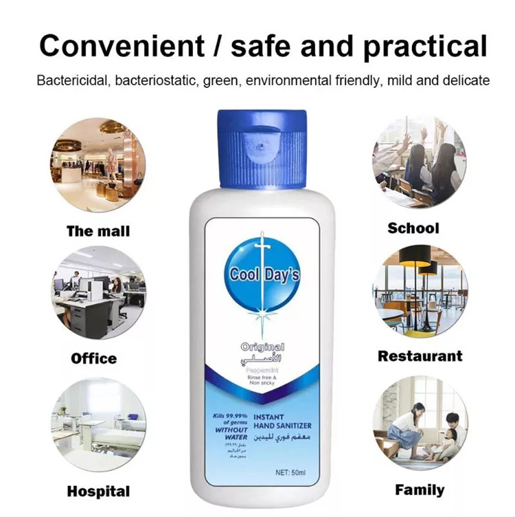 500ml Instant Waterless Instant Hand Sanitizer Gel Hand Wash