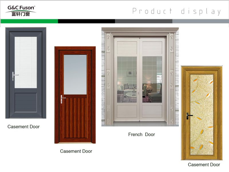 Eco-Friendly Wood Plastic Composite Door/WPC Door/Interior Door for Bedroom