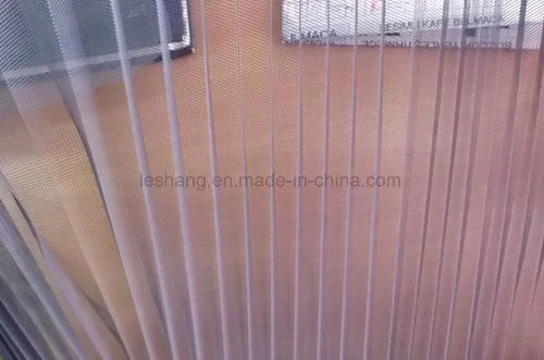 Retractable Pleated Wire Mesh for Window Screen