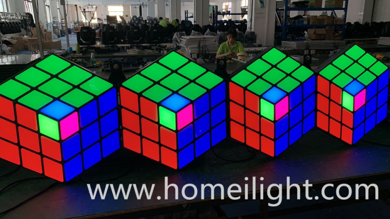 LED 3D Magic Cube Wall for Night Club