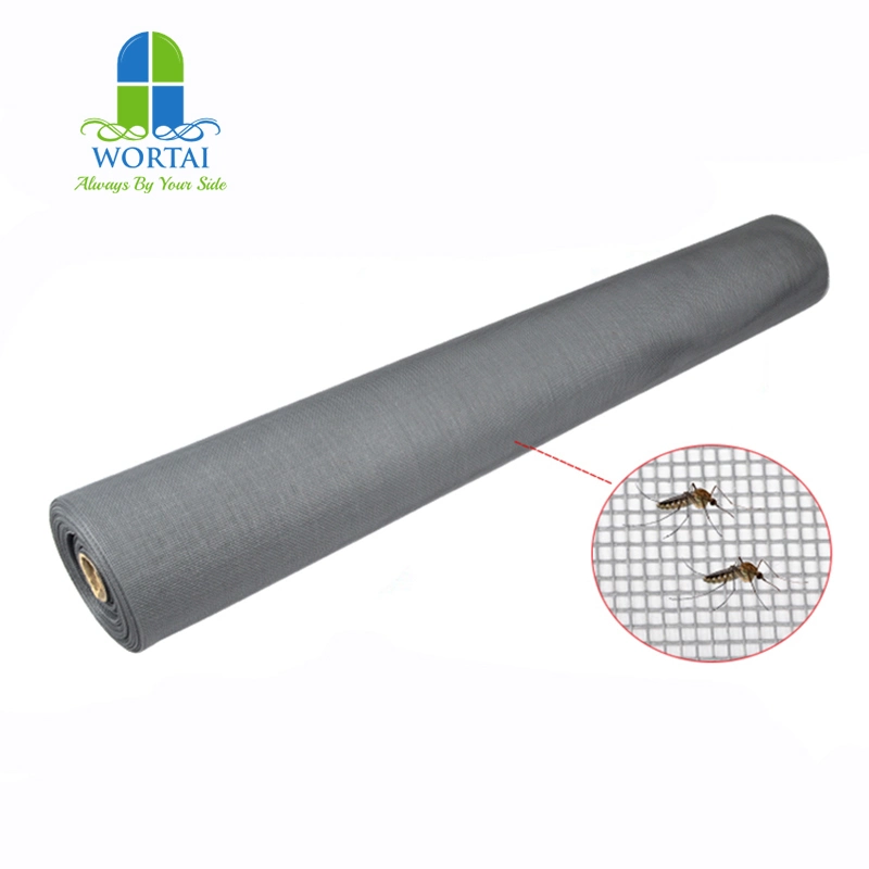 Door and Window Mosquito Fiberglass Mesh Window Screen PVC Coated Insect Screen