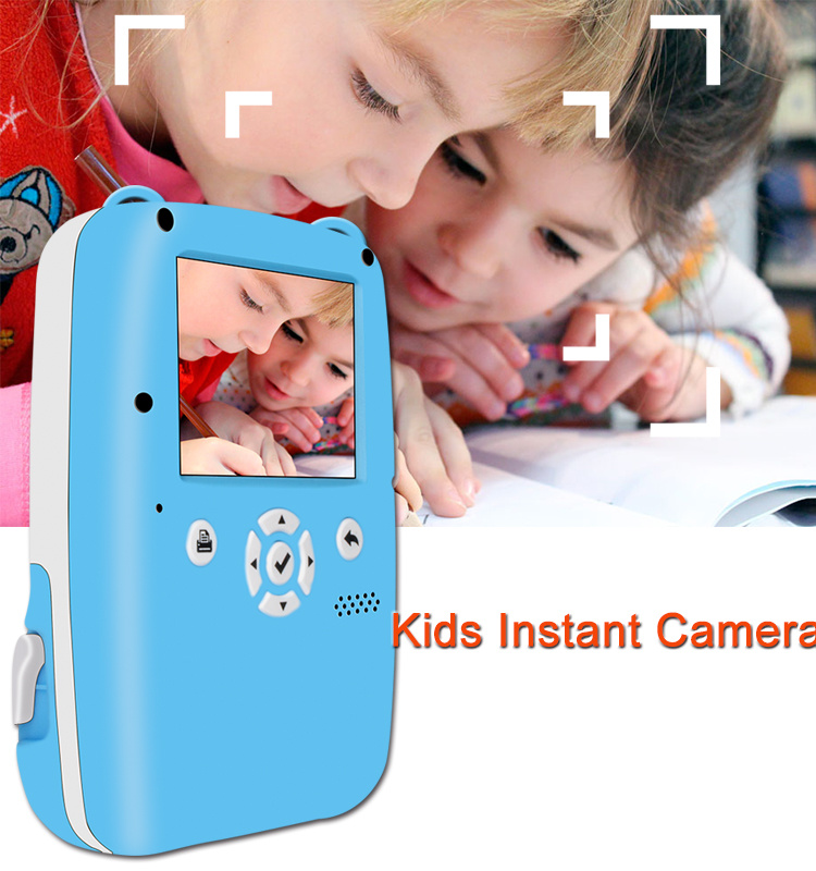 Kids Digital Instant Camera Best Gift for Children Instant Print Camera