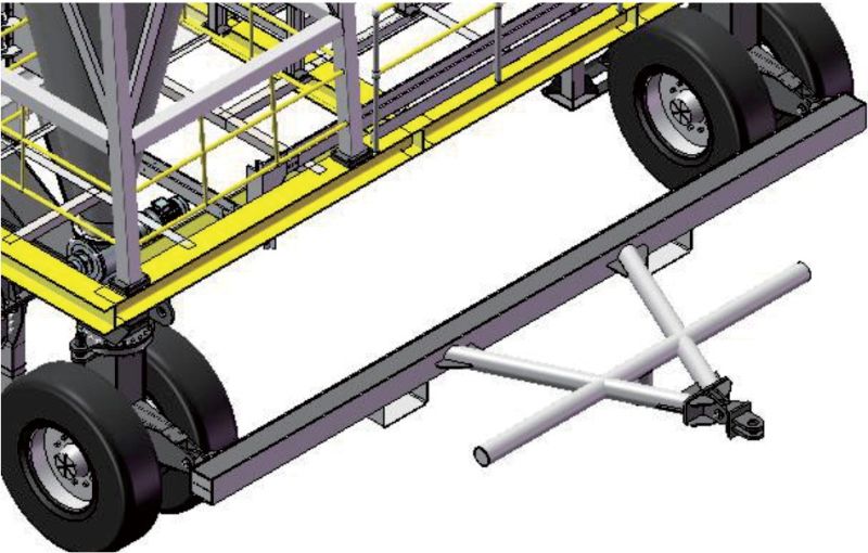 Dust Free Cyclone Port Hopper Dust Free Discharge Hopper