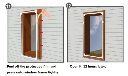 DIY Magnetic Insect Screen for Windows and Doors