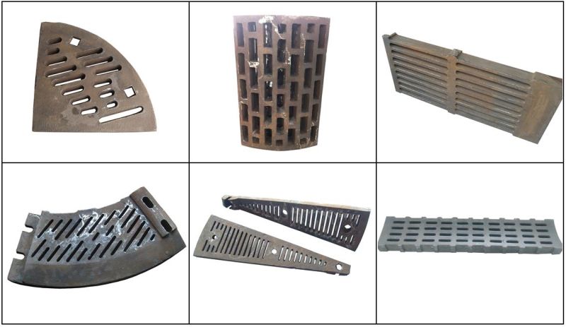 Wear-Resistant Crusher Parts - Grate/ Screen Plate