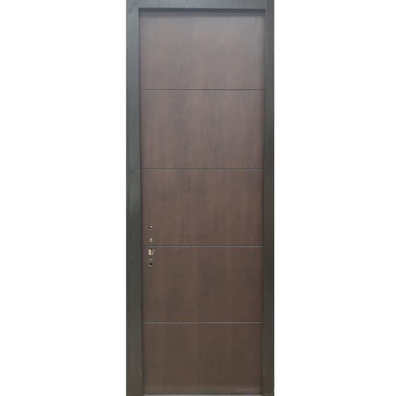 The Popular American Walnut Solid Wood Front Door