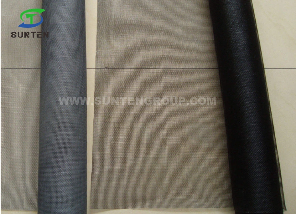 Factory Selling Grey Invisible Fiberglass Anti Insect/Fly/Mosquito Screen Mesh for Windows and Magnetic Doors