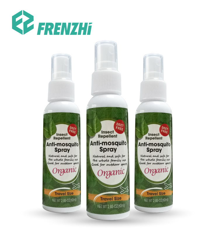 Free Sample Anti-Mosquito Spray Insecticide Deet Free Mosquito Repellent Spray