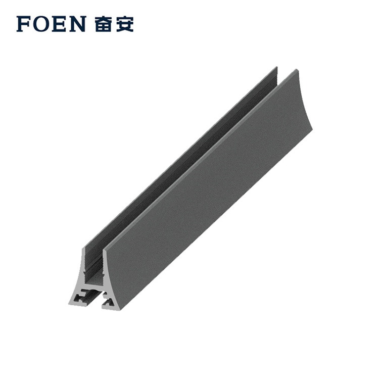 OEM Powder Coating Aluminum Extruded Parts for Windows and Doors