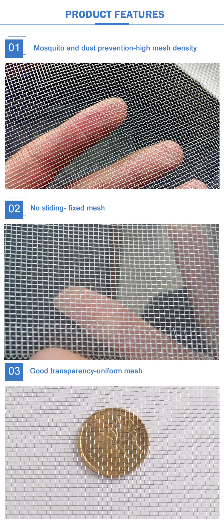 DIY Anti Insect Retractable Aluminum Outdoor Screen