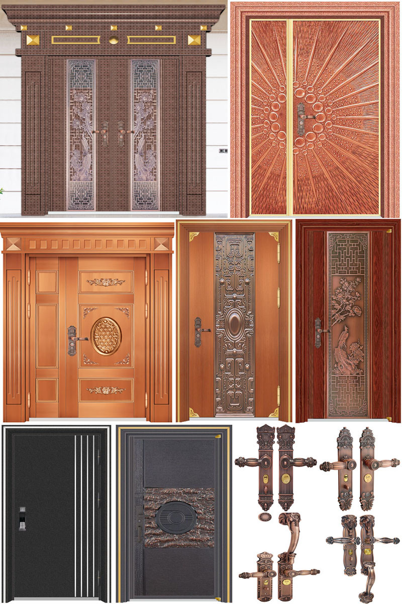 Safety Door Exterior Stainless Steel Entry Door Guangzhou