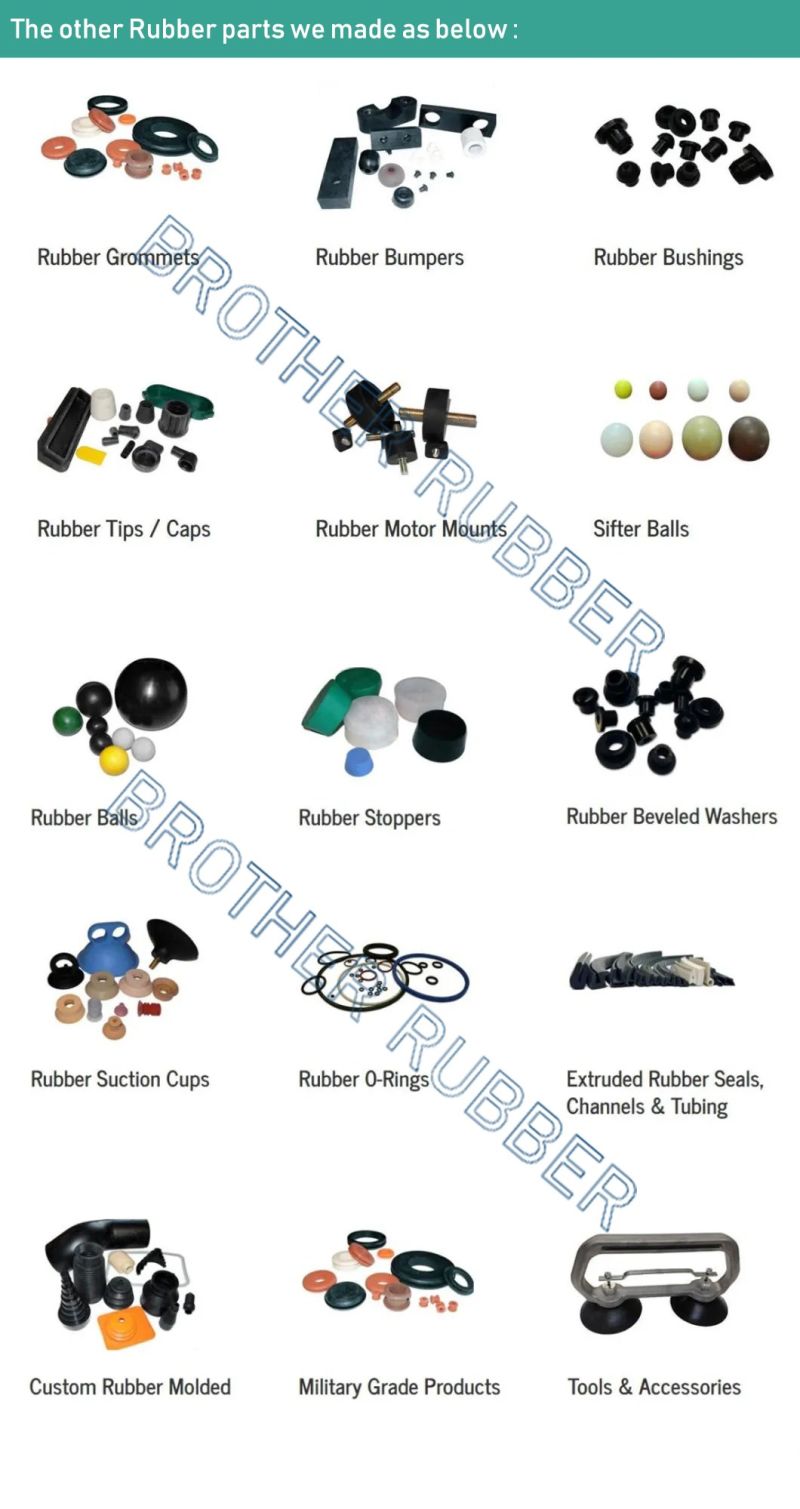 Custom Design Rubber Bumper Rubber Spring Damper Rubber Shock Absorber