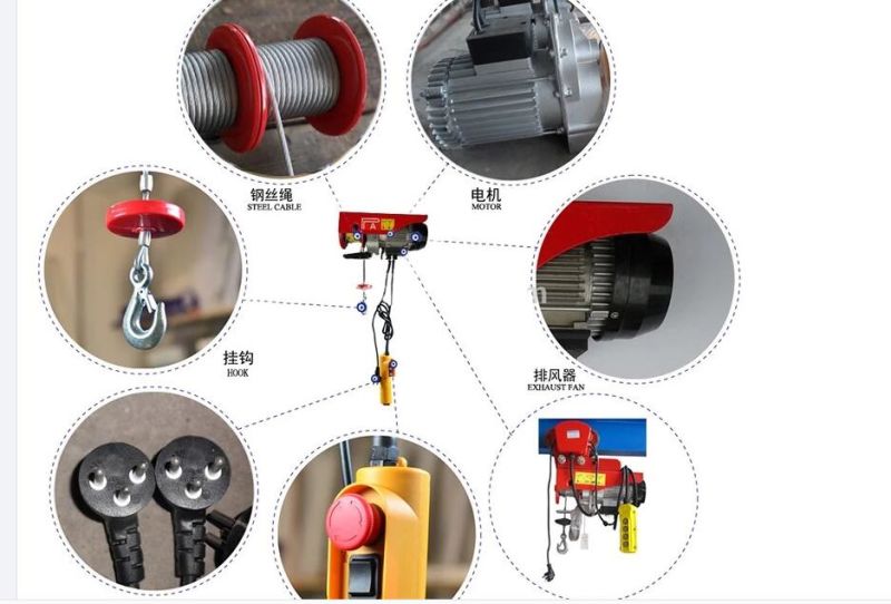 Mini Electric Hoist 200kg for Garages