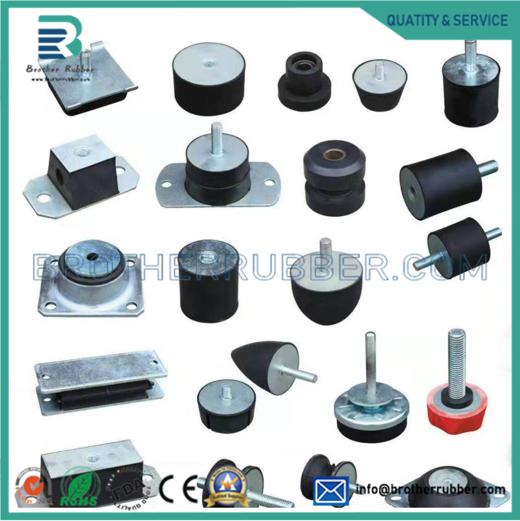 Custom Made Shock Absorber Spring Buffer Rubber Metal to Rubber Bonded Part Rubber