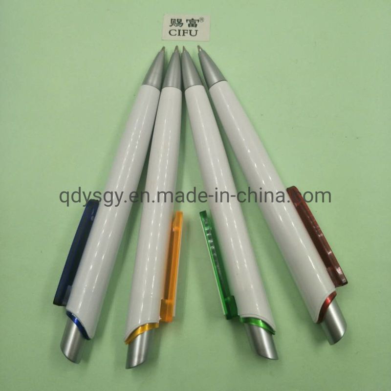 1.0mm Tip Diameter Hot-Selling Plastic Ball Pen Ballpoint Pen Ball Point Pen