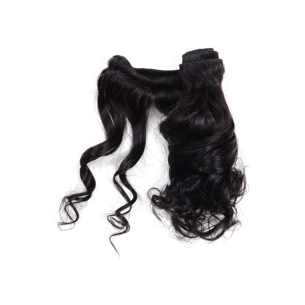 Double Drawn Thick Ends Human Hair Extension