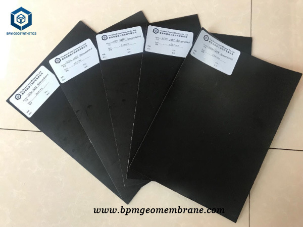 Thickness 0.15mm 0.2mm 0.3mm 0.5mm Aquaculture HDPE Geomembrane