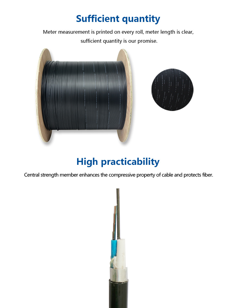 288 Fiber Aerial and Duct Ribbon Cable for FTTH Gydta