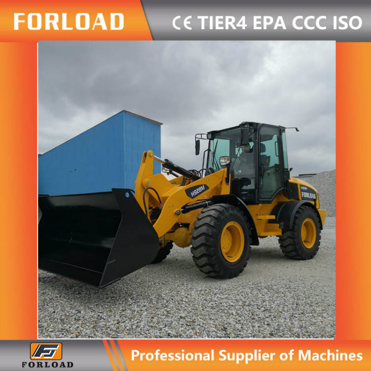 Forload H928m Mini Wheel Loader, Small Wheel Loader, 2tons 3tons Front End Wheel Loader with Ce