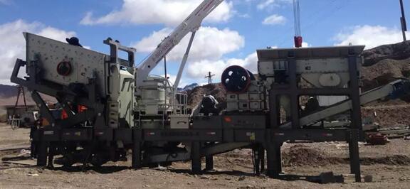 Portable All in One Spring Cone Crushing/Impact Crusher