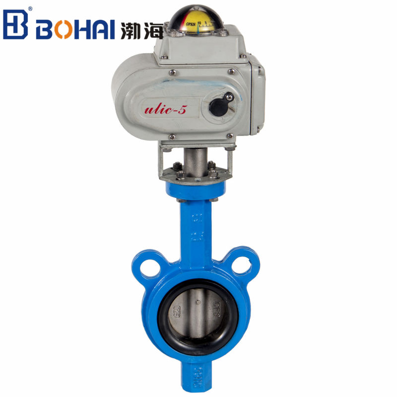Soft Sealed Manual Wafer Butterfly Valve with Certifications