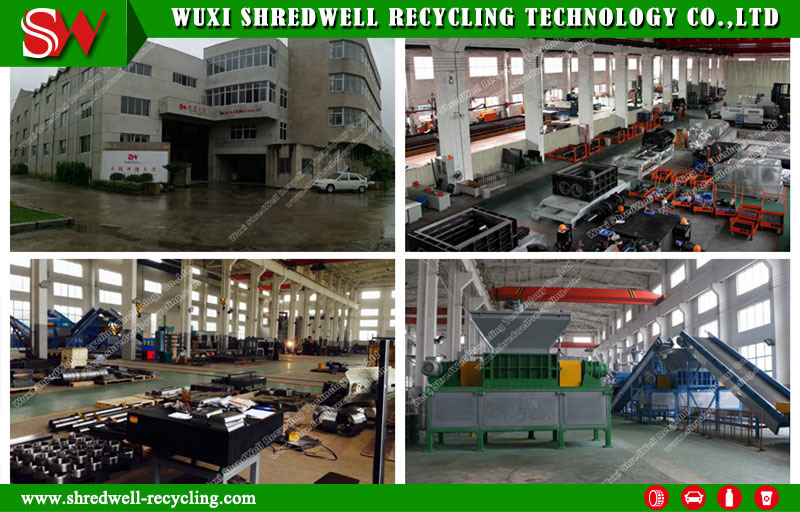 Heavy Duty Tyre Recycle System to Shred Waste/Used Tires