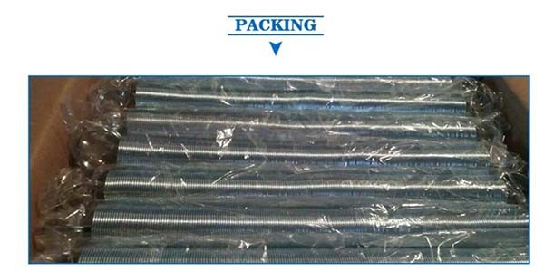 Customized High Quality Spiral Torsion Door Spring for Sectional Door