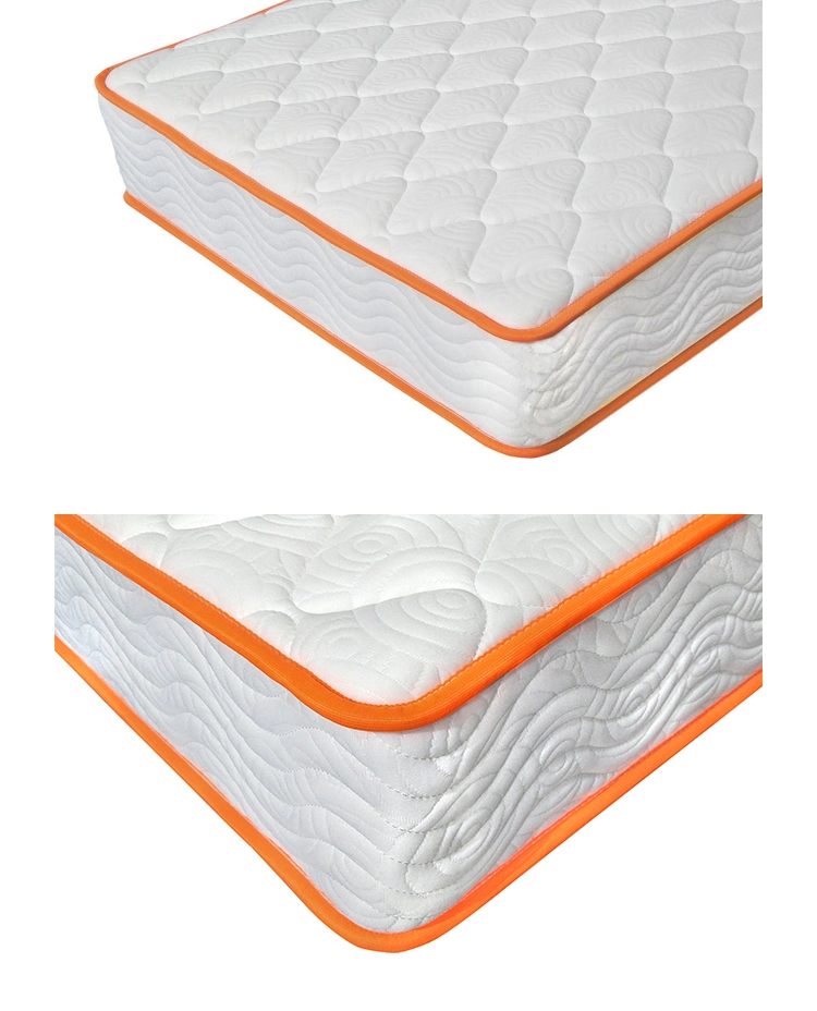 Quality Guarantee High Resilience Queen Pocket Coil Bed Rolling Inner Spring Mattress