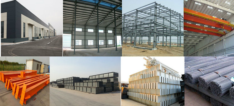 Construction Light Metal Building Industrial Steel Frame Structure